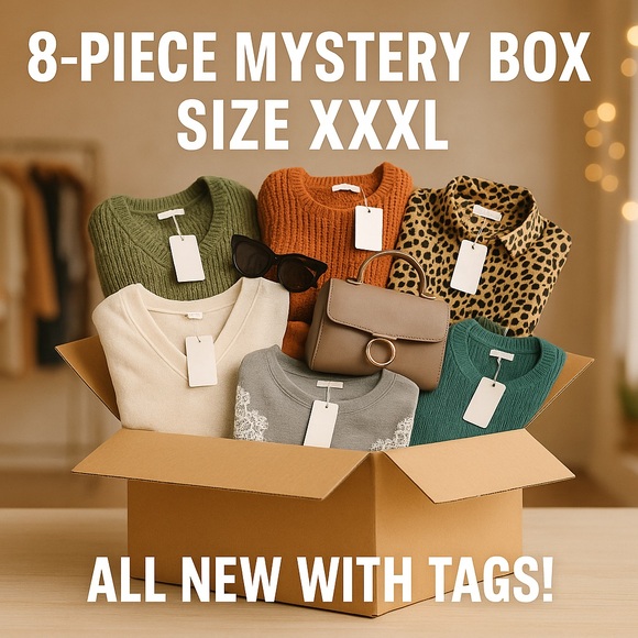 Tops - ALL NEW Size 3XL Women’s All New With Tags 8-Piece Mystery Box?📦